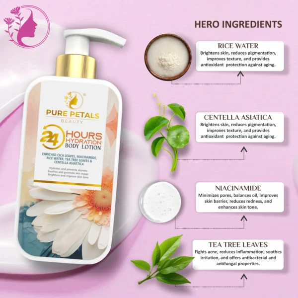 Pure Petals Body Lotion - Image 4