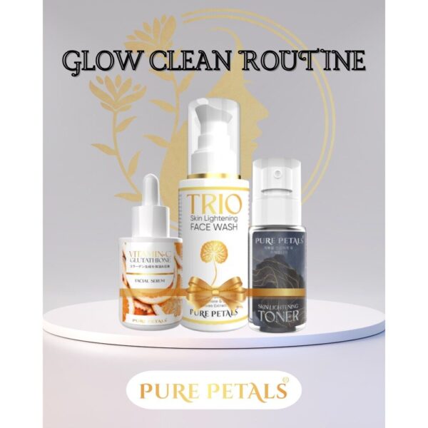 Glow Clean Routine by Pure Petals