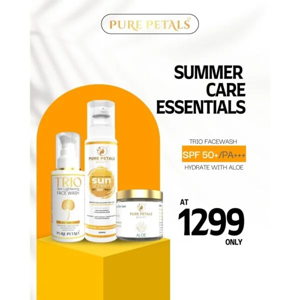 Sun Care Essentials Combo by Pure Petals